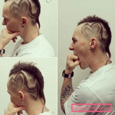 Kreativni dodatak za šišanje Mohawk