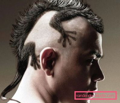 Kreativni dodatak za šišanje Mohawk