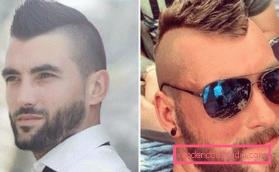 Mohawk na kratkoj kosi