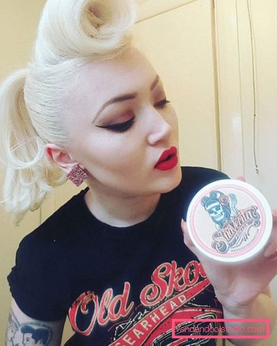 Pin-up frizure za kosu srednje dužine