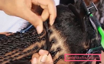 senegalske pletenice korak po korak upute