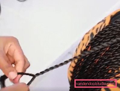 senegalske pletenice korak po korak upute