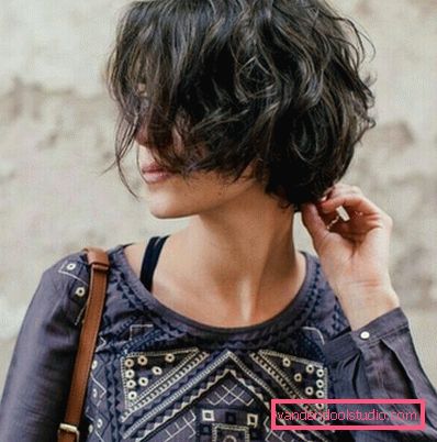 pixie haircut photos of brunette