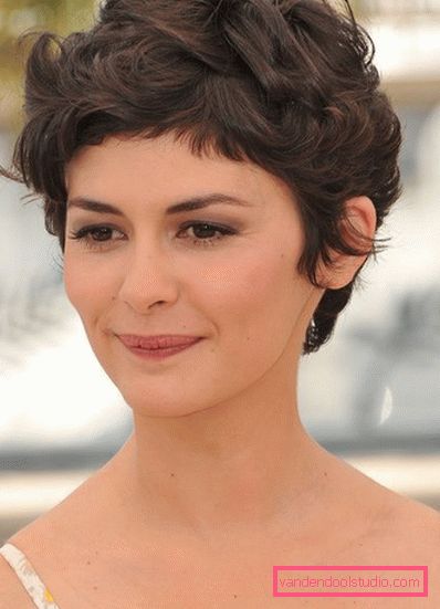 pixie haircut photos of brunette