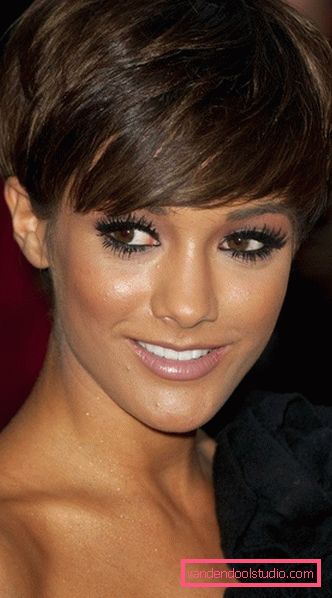 pixie haircut photos of brunette