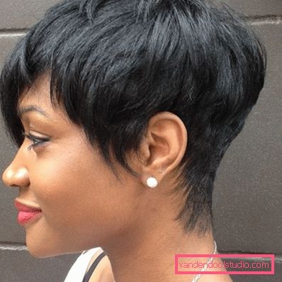 pixie haircut photos of brunette