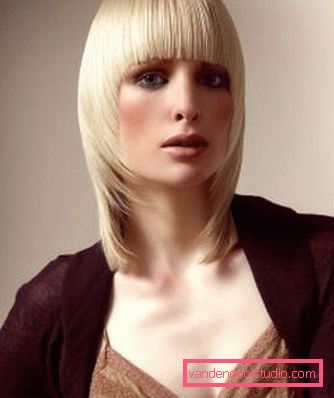 haircut sesson with bangs photo
