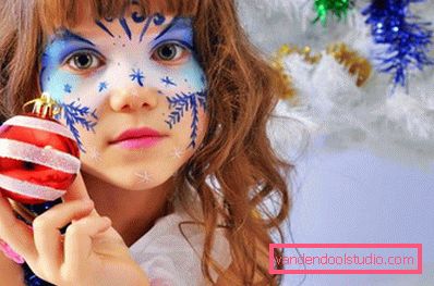 devojka sa bojama na licu devojka sa bojama na licu