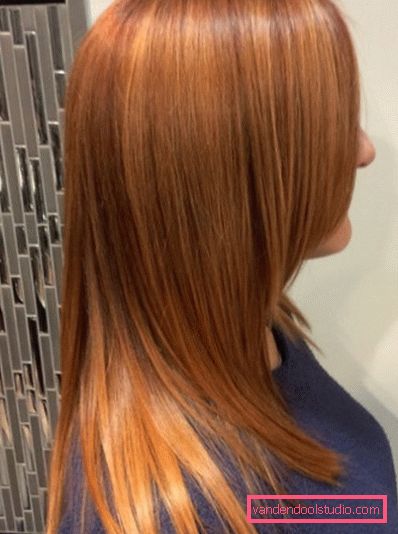 Hair brondirovanie Oklop taman
