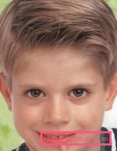 Dječje frizure za dječake u osnovnoj školi