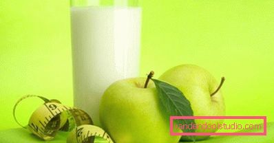 kefir, jabuka, traka kefir, jabuka, traka