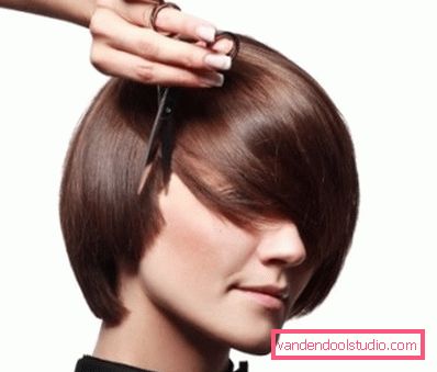 Haircut page Elegantna frizura za kratku i srednju kosu
