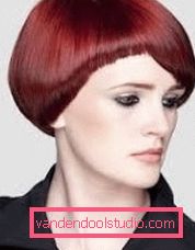 Haircut page Elegantna frizura za kratku i srednju kosu