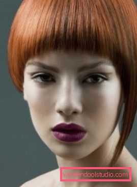 Haircut page Elegantna frizura za kratku i srednju kosu