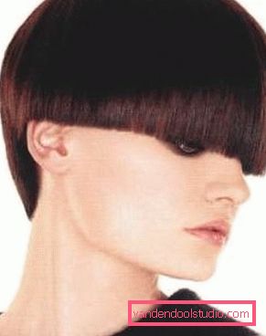 Haircut page Elegantna frizura za kratku i srednju kosu