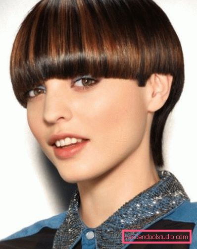 Haircut page Elegantna frizura za kratku i srednju kosu