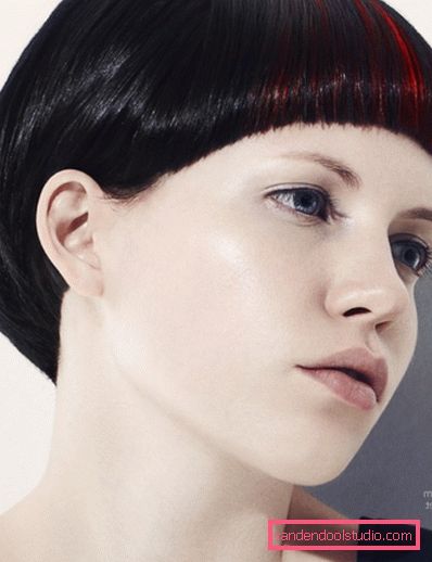Haircut page Elegantna frizura za kratku i srednju kosu