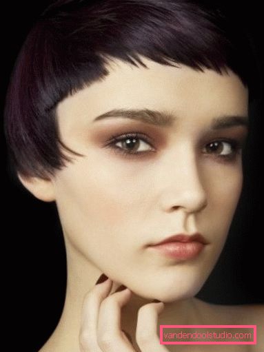 Haircut page Elegantna frizura za kratku i srednju kosu