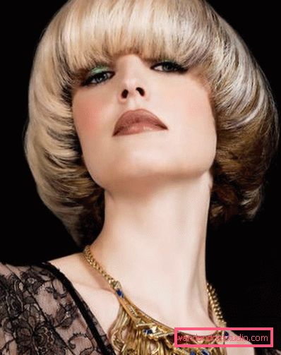 Haircut page Elegantna frizura za kratku i srednju kosu