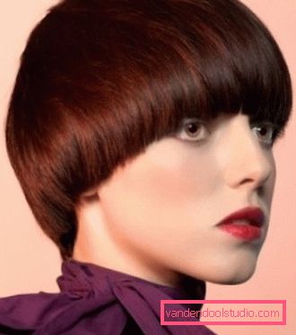 Haircut page Elegantna frizura za kratku i srednju kosu