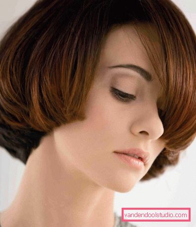 Haircut page Elegantna frizura za kratku i srednju kosu