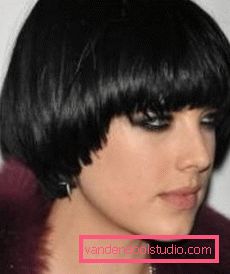 Haircut page Elegantna frizura za kratku i srednju kosu