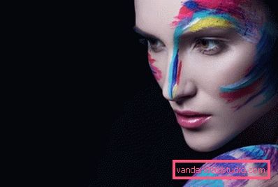 abstract makeup