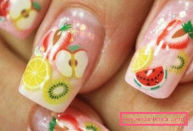 voćni nail art