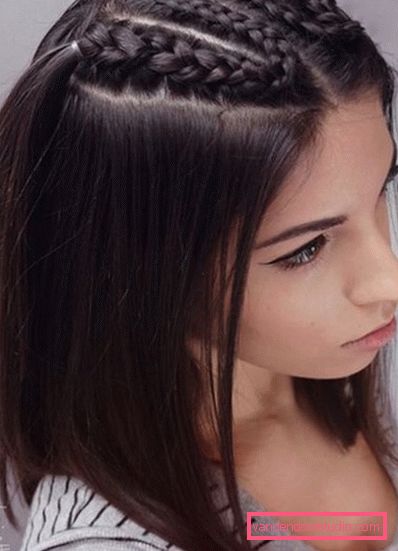 Ideje za lijepe frizure za školu za djevojčice - styling za 5 minuta