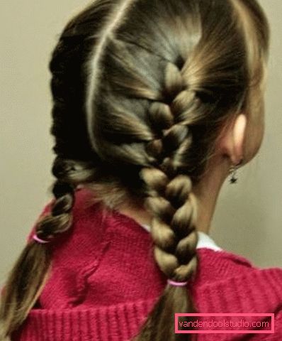 frizura u školu svaki dan Svakodnevne frizure za školu