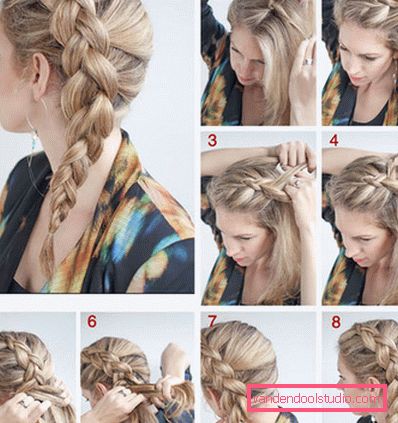 Kako napraviti frizuru u školu vlastitim rukama - lako styling za tinejdžerke u 5 minuta