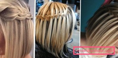 Hairstyle waterfall Kako napraviti frizuru vodopada - korak po korak upute za tkanje pletenice