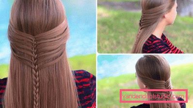 Mermaid Braid - frizura za dugu kosu
