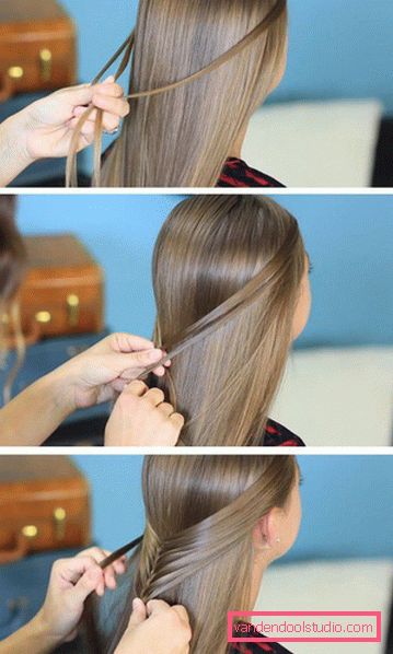 Mermaid Braid - frizura za dugu kosu