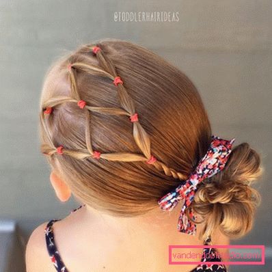 Pigtail za djevojčice - jednostavne dječje frizure