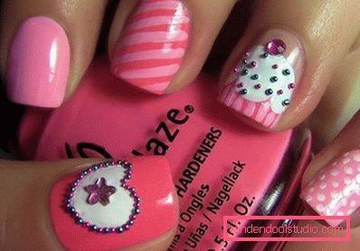 pink manicure pink manicure