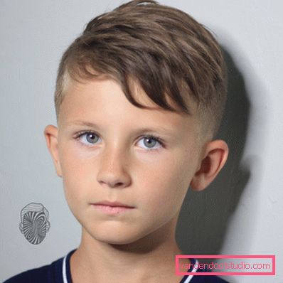 Prekrasne frizure za dječake - foto frizure za djecu i tinejdžere