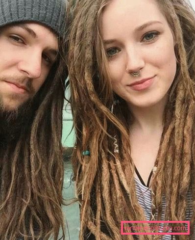 hairstyle dreadlocks Kreativna frizura sa dredovima za žene i muškarce - kako se radi i brinuti