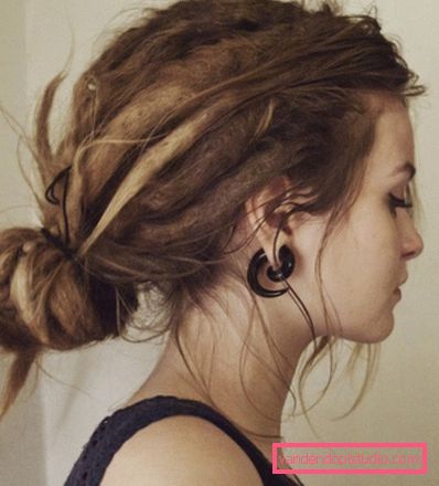 hairstyle dreadlocks Kreativna frizura sa dredovima za žene i muškarce - kako se radi i brinuti