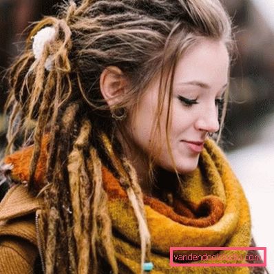 hairstyle dreadlocks Kreativna frizura sa dredovima za žene i muškarce - kako se radi i brinuti