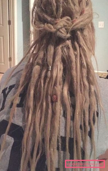 hairstyle dreadlocks Kreativna frizura sa dredovima za žene i muškarce - kako se radi i brinuti