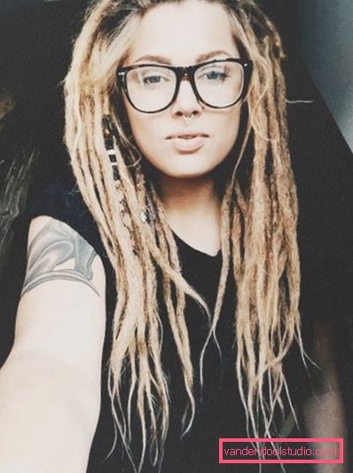 hairstyle dreadlocks Kreativna frizura sa dredovima za žene i muškarce - kako se radi i brinuti