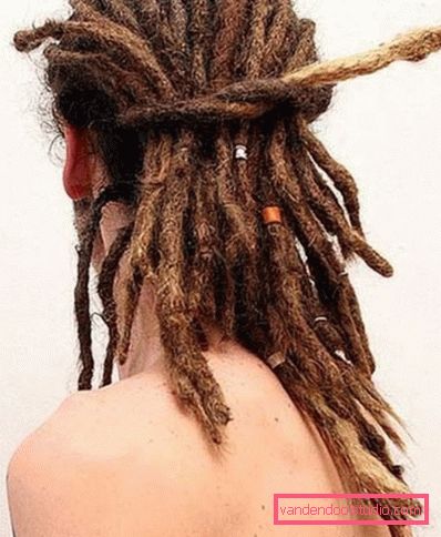 hairstyle dreadlocks Kreativna frizura sa dredovima za žene i muškarce - kako se radi i brinuti