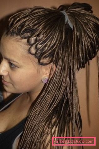 hairstyle dreadlocks Kreativna frizura sa dredovima za žene i muškarce - kako se radi i brinuti