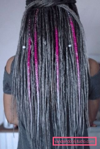 hairstyle dreadlocks Kreativna frizura sa dredovima za žene i muškarce - kako se radi i brinuti