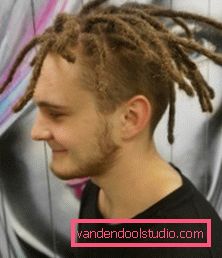 hairstyle dreadlocks Kreativna frizura sa dredovima za žene i muškarce - kako se radi i brinuti