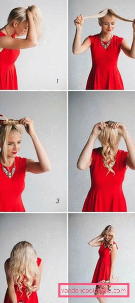Jednostavne frizure vlastitim rukama - korak po korak fotografije