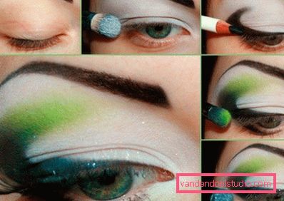 make up u zelenim nijansama