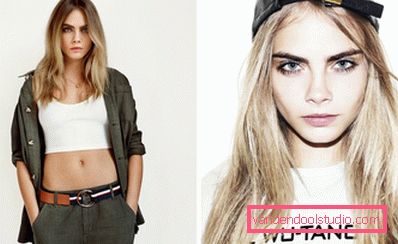 šminka Cara Delevingne šminka Cara Delevingne