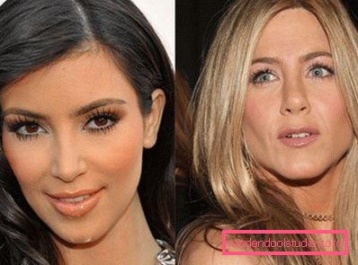 Kim Kardashian i Jennifer Aniston Kim Kardashian i Jennifer Aniston